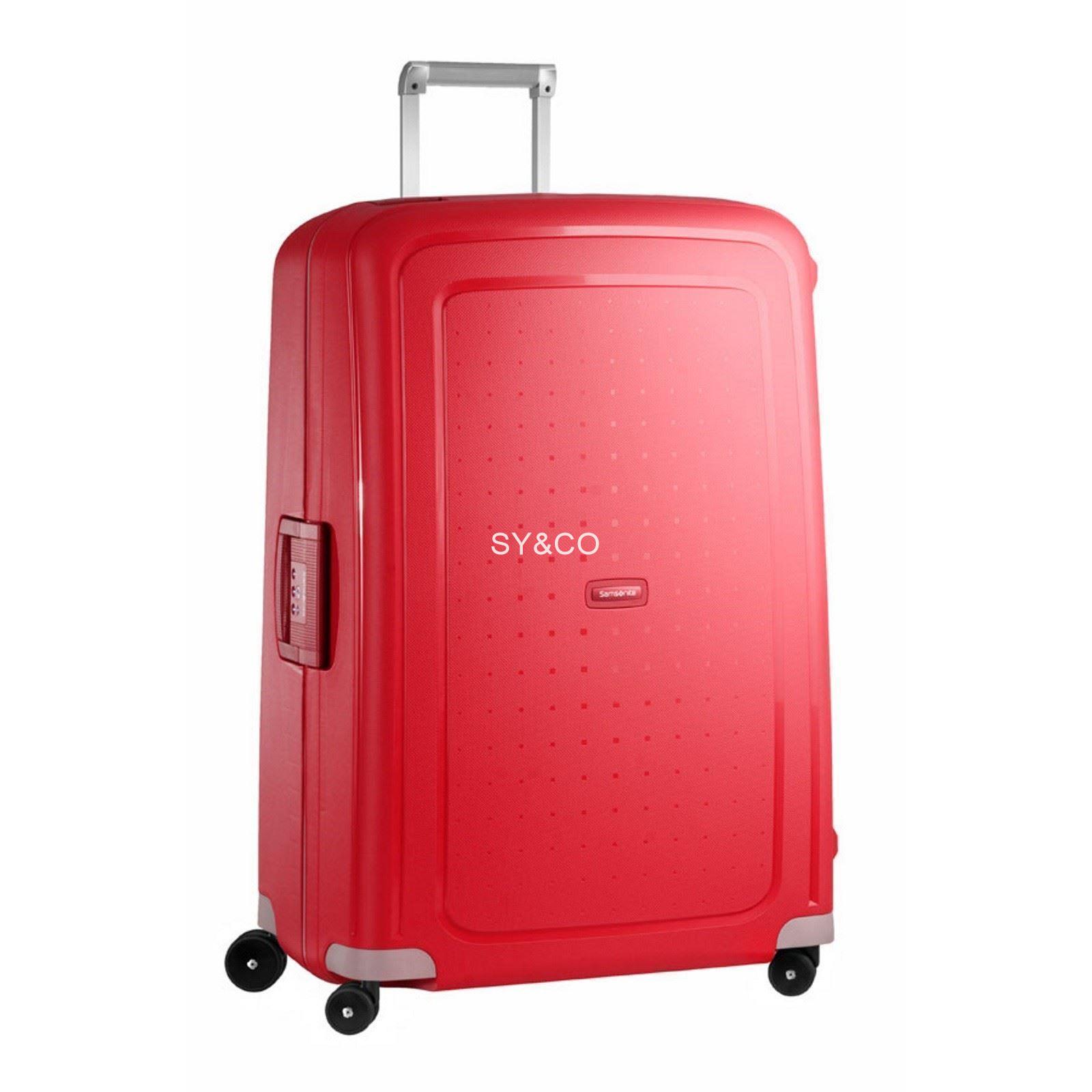 Maleta Samsonite S'Cure rojo 75CM - Imagen 1