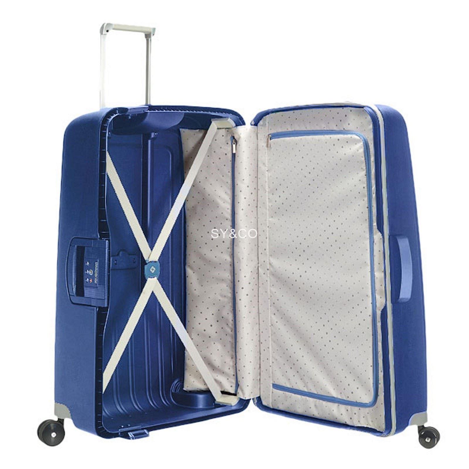 Maleta Samsonite S´cure azu 75CM - Imagen 2