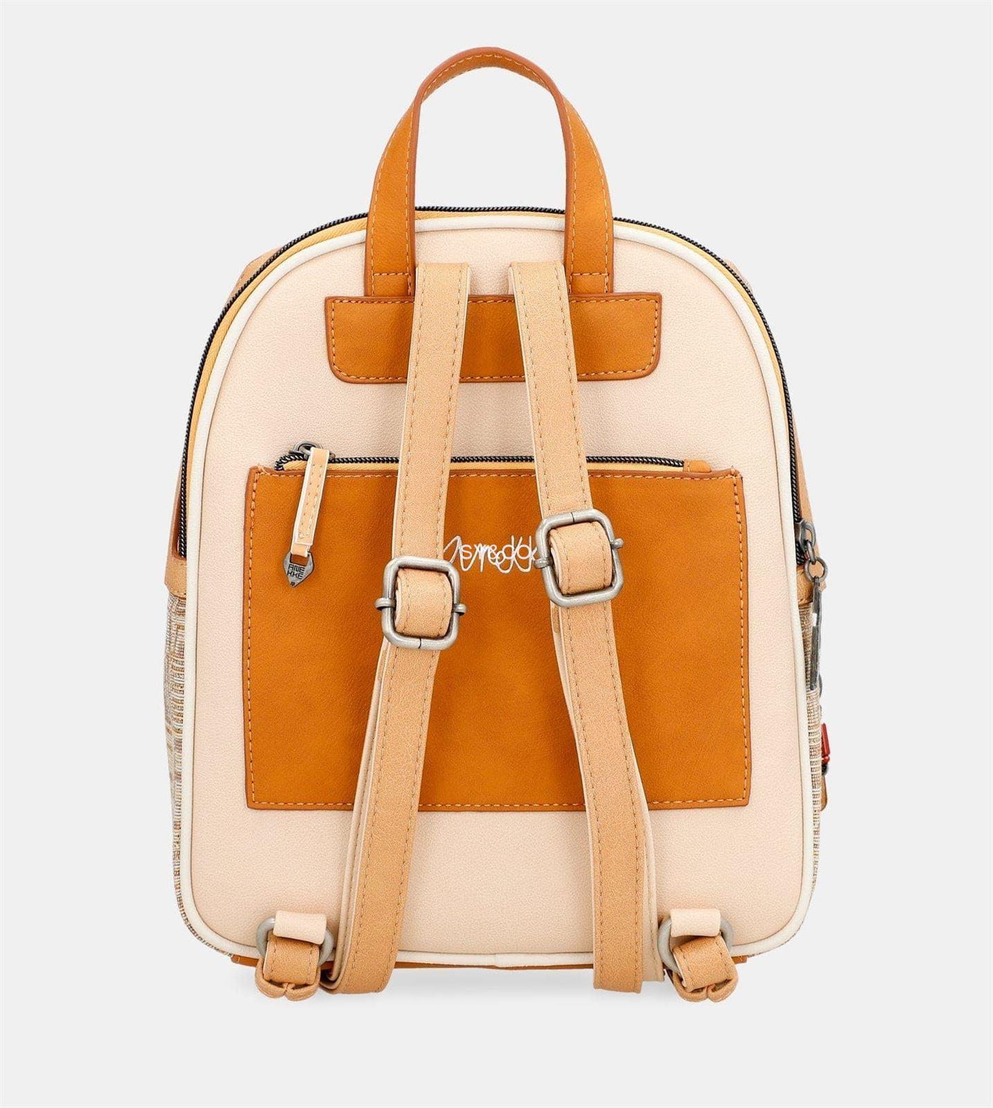 Mochila Anekke en marrones y beige Magic Souls - Imagen 2