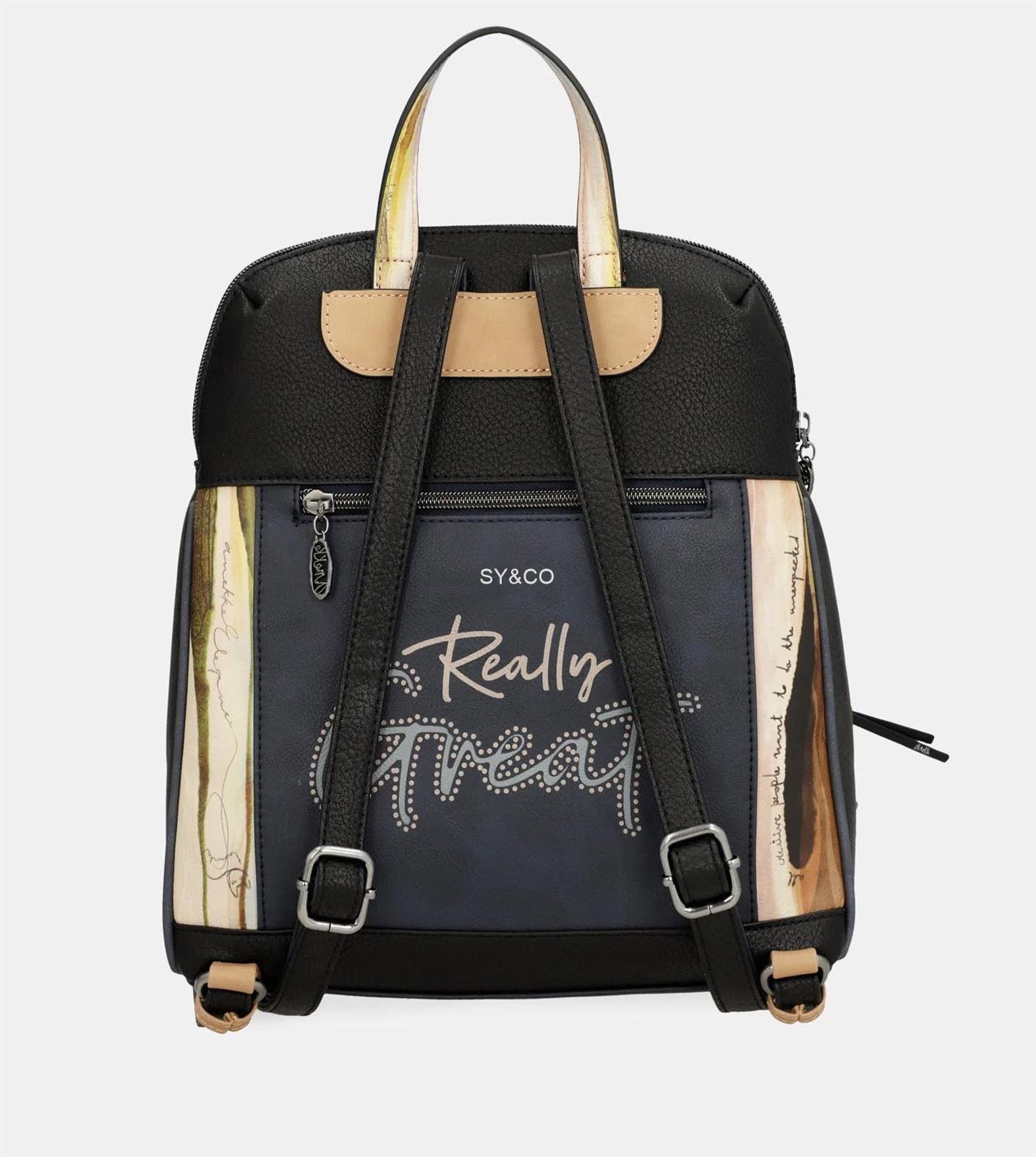 Mochila Anekke Studio azul marino - Imagen 2