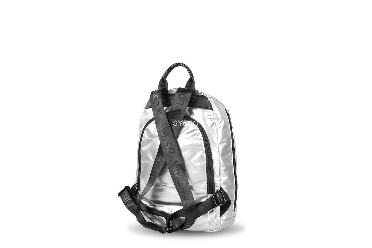 Mochila antirrobo Devota & Lomba Prime plata - Imagen 2