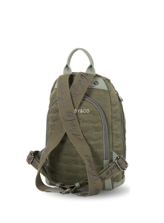 Mochila antirrobo nylon Ventis verde - Imagen 2