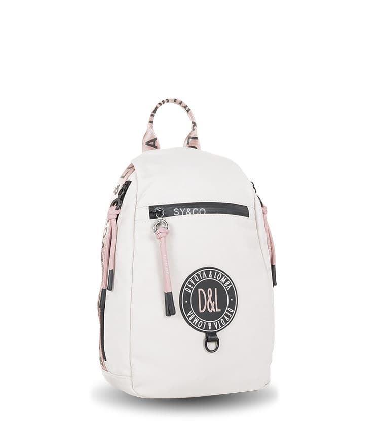 Mochila atirrobo nylon Devota & Lomba beige Active - Imagen 1