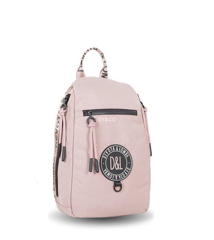 Mochila atirrobo nylon Devota & Lomba rosa Active - Imagen 1