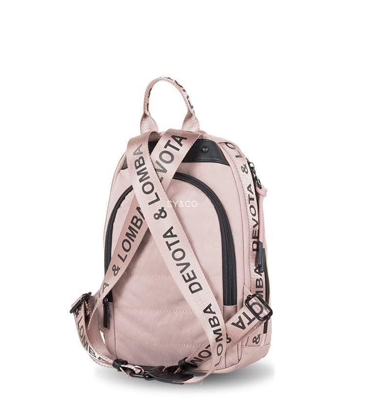 Mochila atirrobo nylon Devota & Lomba rosa Active - Imagen 2