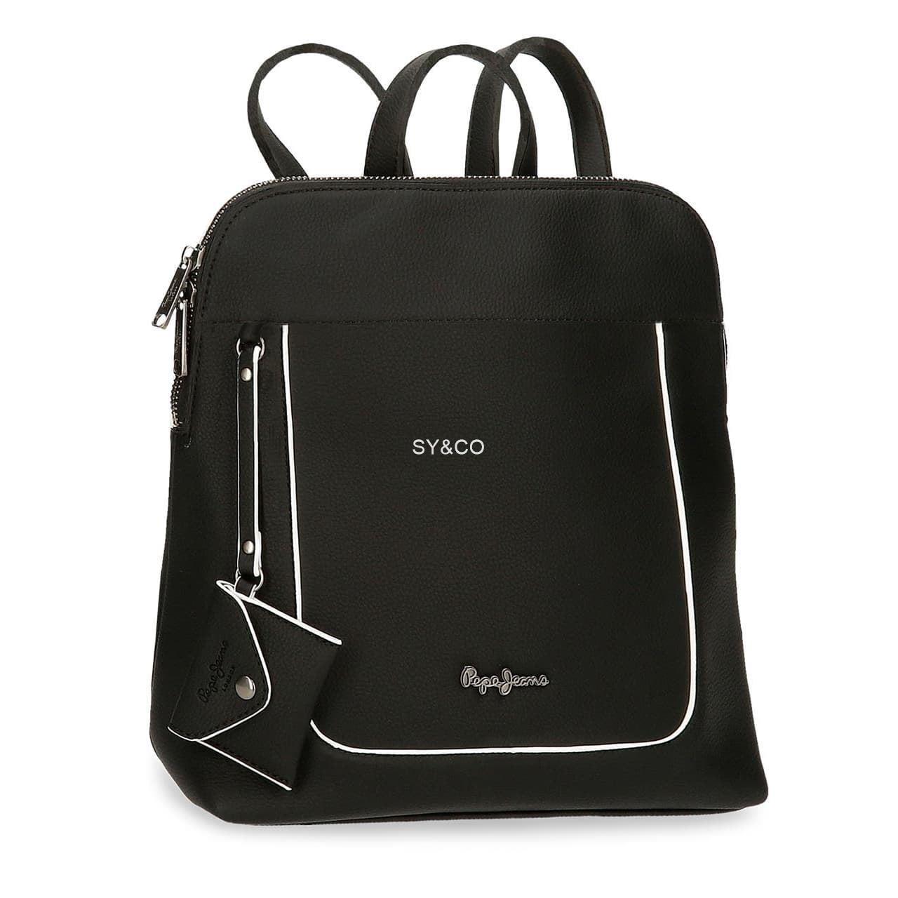Mochila casual Pepe Jeans Jeny negra - Imagen 1