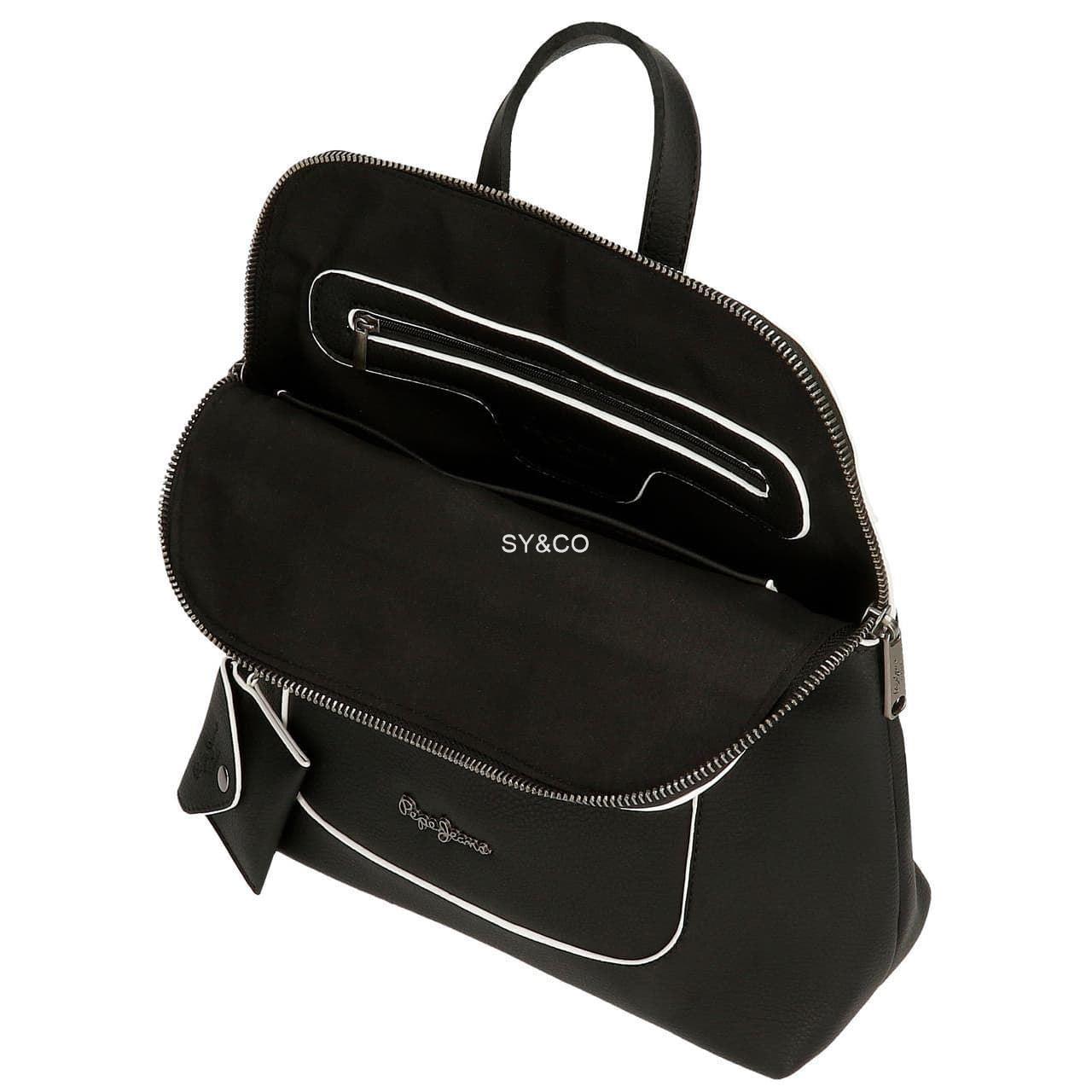 Mochila casual Pepe Jeans Jeny negra - Imagen 2