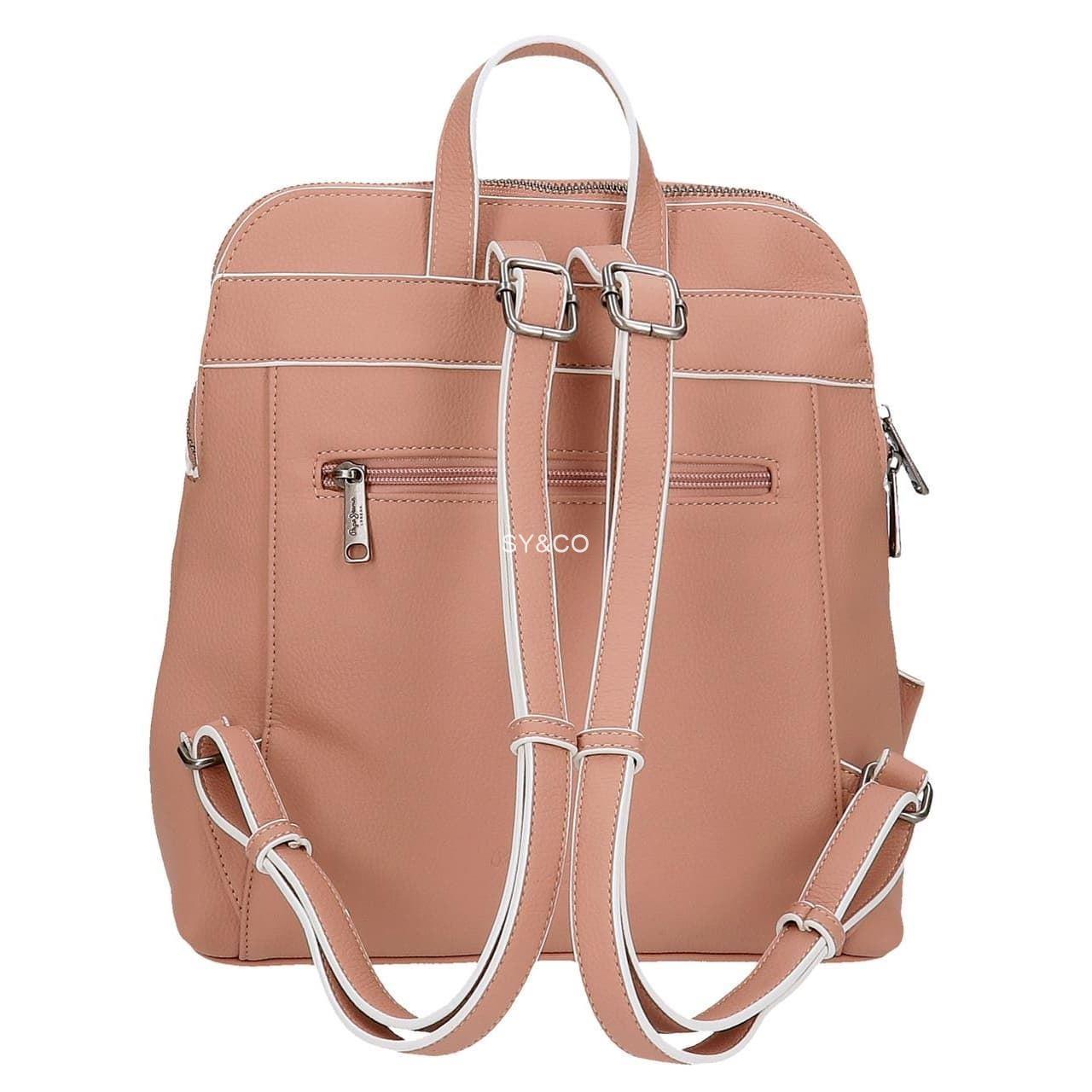 Mochila Pepe Jeans Tessa rosa - Mochilas