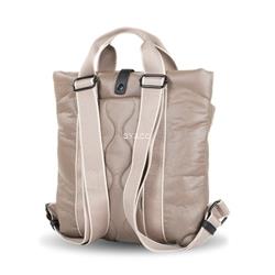 Mochila cuadrada Devota& Lomba Lack taupe - Imagen 2
