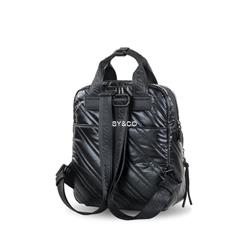 Mochila cuadrada Devota&Lomba Matt negro - Imagen 2