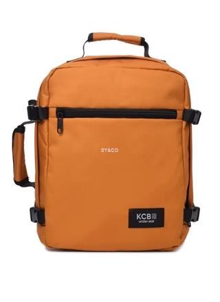 Mochila de viaje KCB apta Vueling (30x40x20) amarillo - Imagen 1