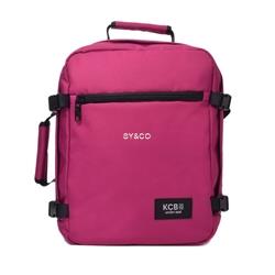 Mochila de viaje KCB apta Vueling (30x40x20) fucsia - Imagen 1