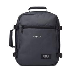 Mochila de viaje KCB apta Vueling (30x40x20) negra - Imagen 1