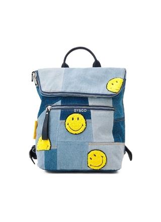 Mochila denim Smiley Desigual 23SAKD02 - Imagen 1