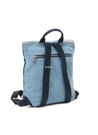 Mochila denim Smiley Desigual 23SAKD02 - Imagen 2