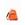 Mochila Desigual flores bordadas naranja Alpha 23SAKP25 - Imagen 1