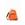 Mochila Desigual flores bordadas naranja Alpha 23SAKP25 - Imagen 1