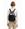 Mochila Desigual flores bordadas negro Alpha 23SAKP25 - Imagen 2