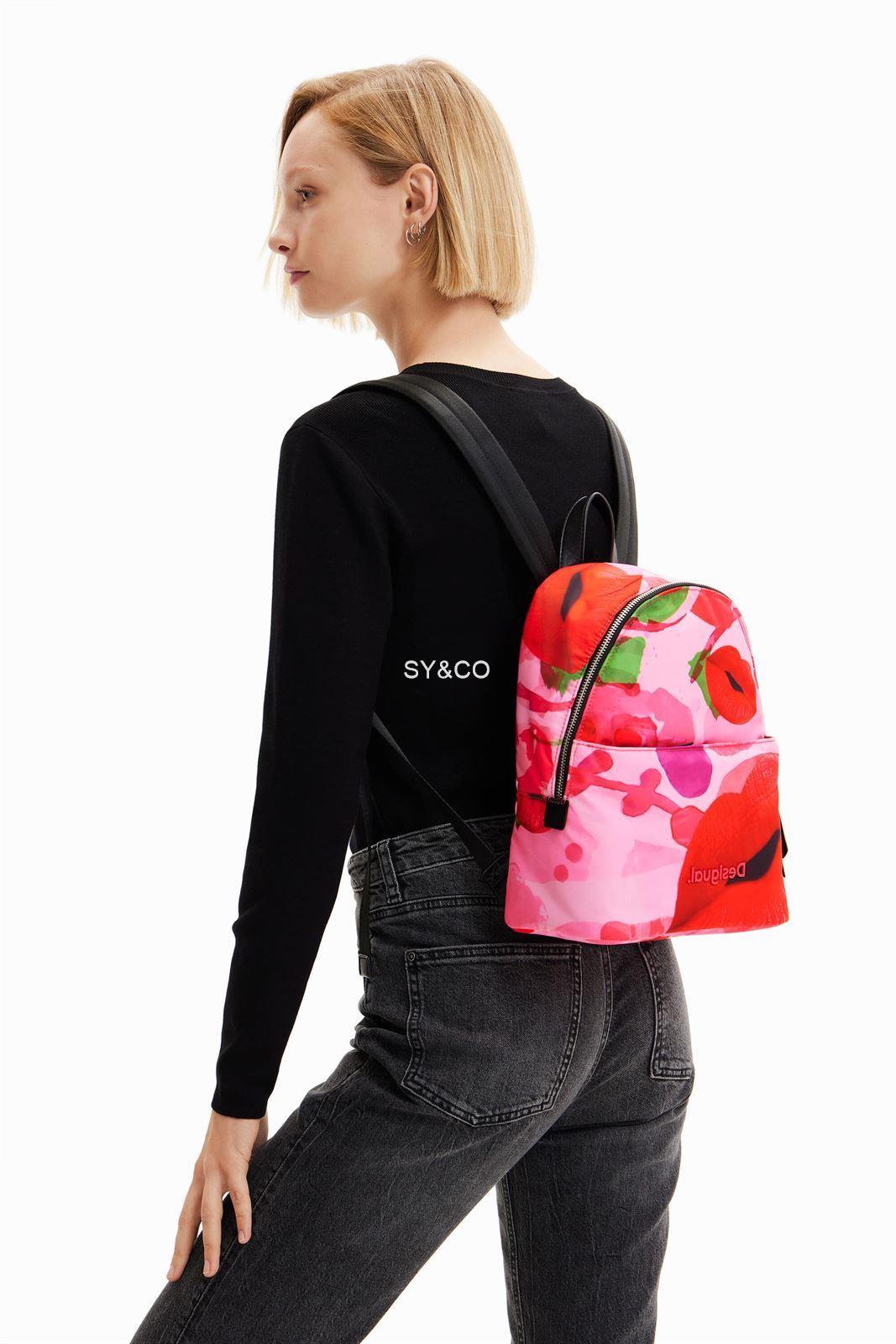 Mochila Desigual Labios de Lacroix 23SAKY21 - Imagen 2