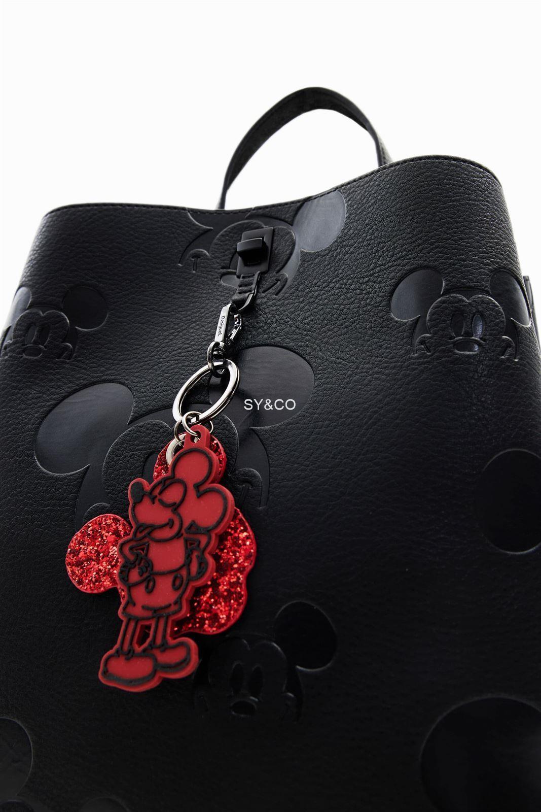 Mochila Desigual Mickey Mouse negra 23WAKP03 - Imagen 2