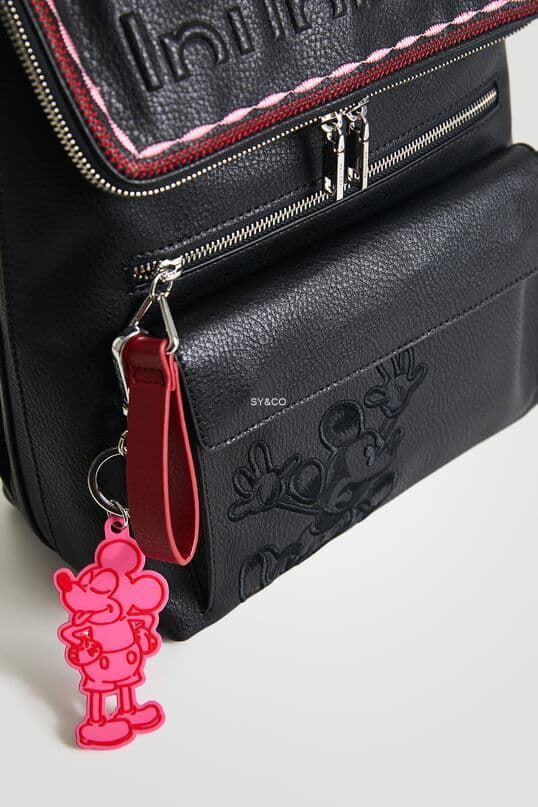 Mochila Desigual Mickey Mouse negro 22SAKP21 - Imagen 5