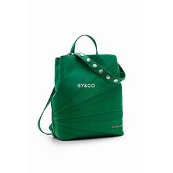 Mochila Desigual patch verde Machina 24SAKP22 - Imagen 1