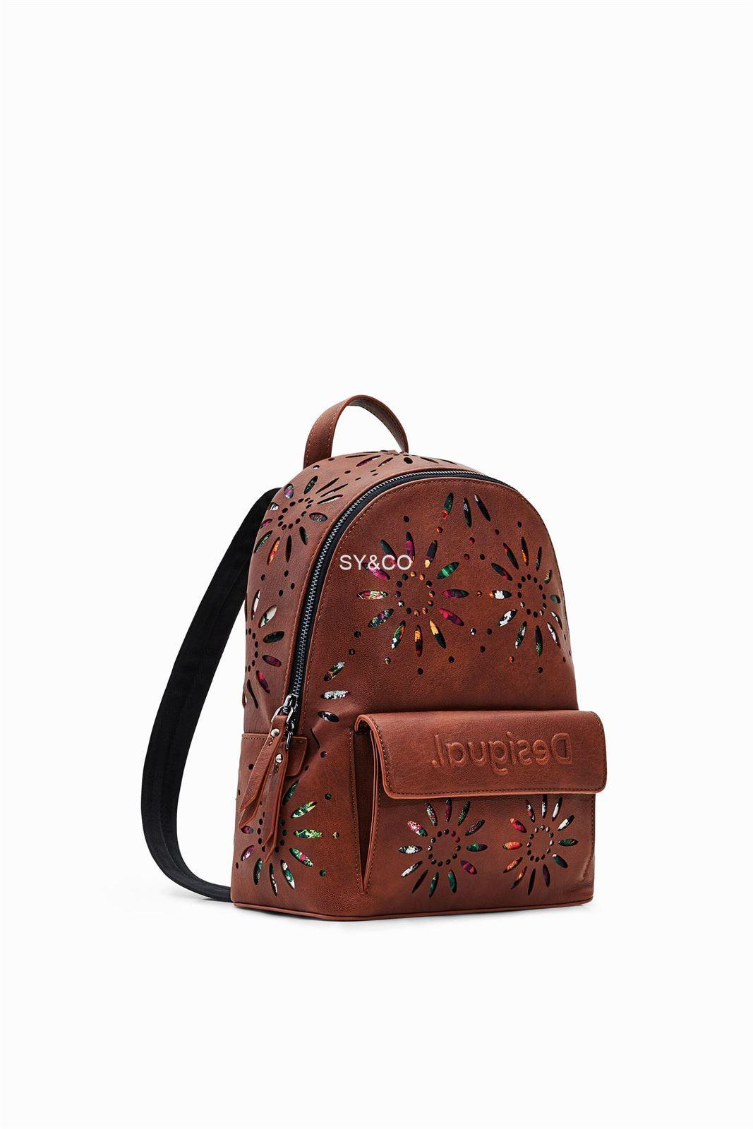 Mochila Desigual troquelada 22WAKP25 Dandelion - Imagen 1
