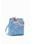 Mochila Desigual troquelada azul Amorina 24SAKP09 - Imagen 1