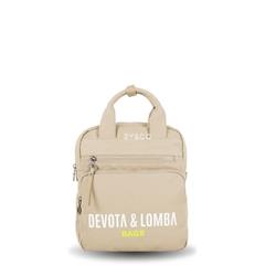 Mochila Devota & Lomba lona beige Title - Imagen 1