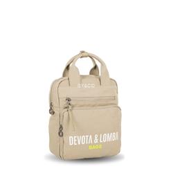 Mochila Devota & Lomba lona beige Title - Imagen 2