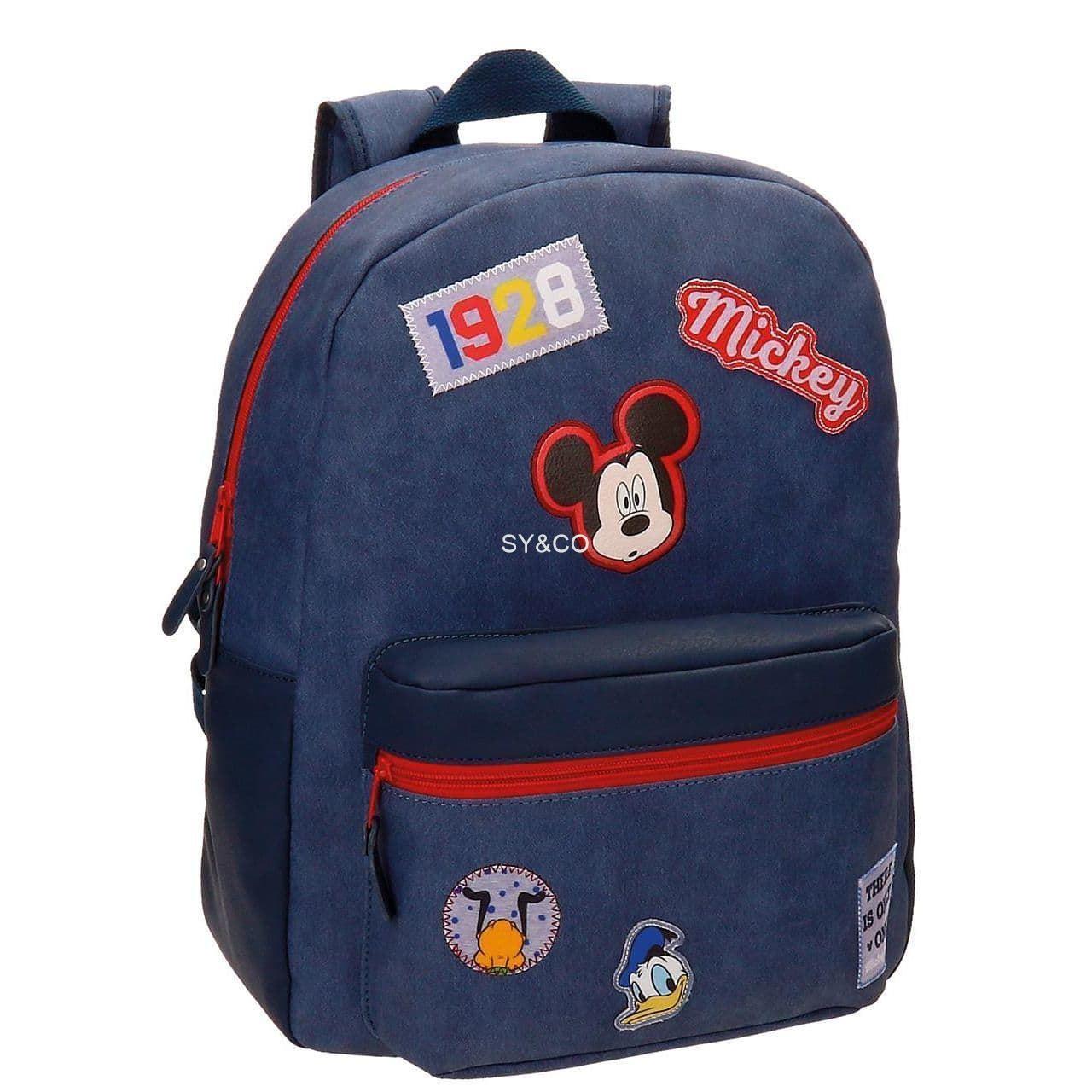 Mochila escolar Mickey Parches - Imagen 1