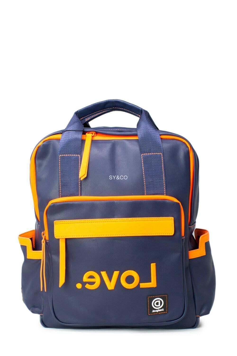 MOCHILA FLUOR RANDERS 20SAKP29 MARINO - Imagen 1