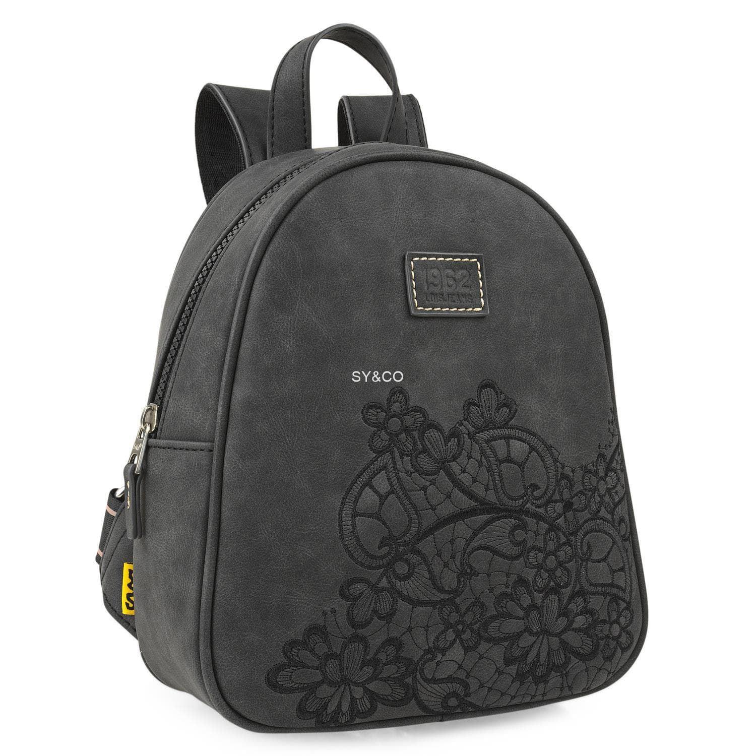 Mochila Lois negra Marcy - Imagen 1