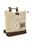 Mochila lona Lois beige y marron Arcadia - Imagen 1