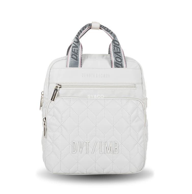 Mochila nylon Devota & Lomba beige Slash - Imagen 1