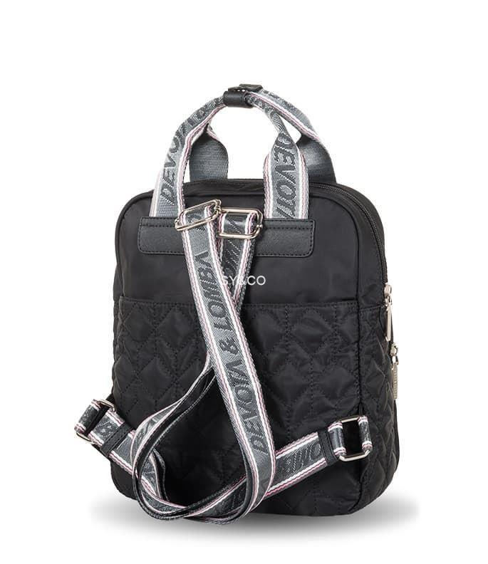 Mochila nylon Devota & negra |