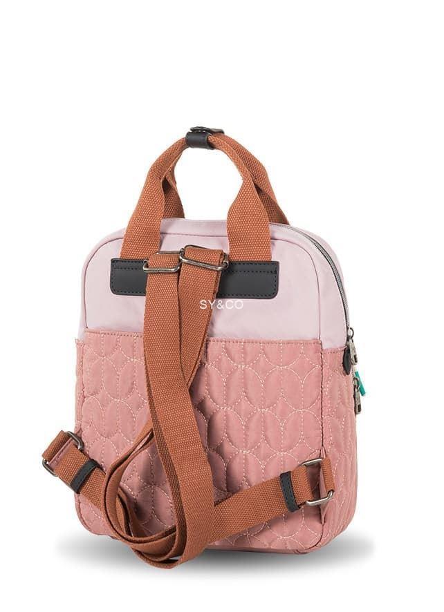 Mochila nylon Ventis rosa - Imagen 2