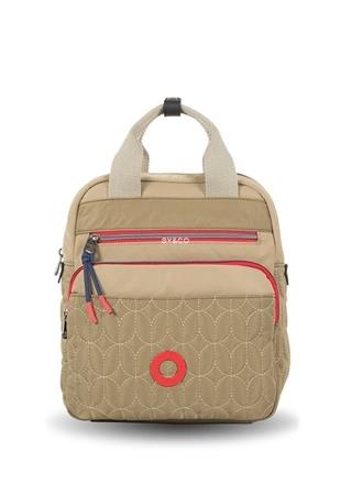 Mochila nylon Ventis verde kaki - Imagen 1