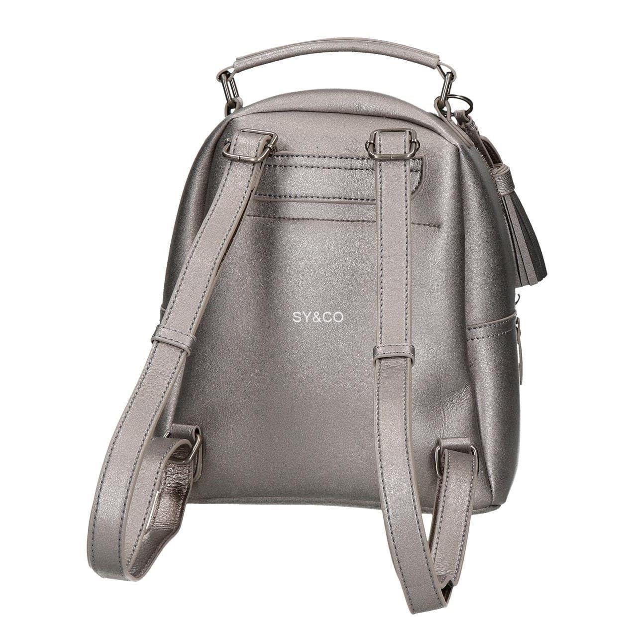 Mochila Pepe Jeans Cira gris metalizado - Imagen 2