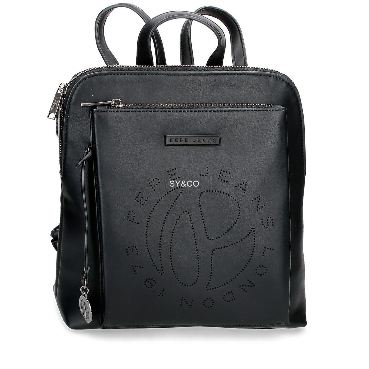 Mochila Pepe Jeans Mabel negra - Imagen 1