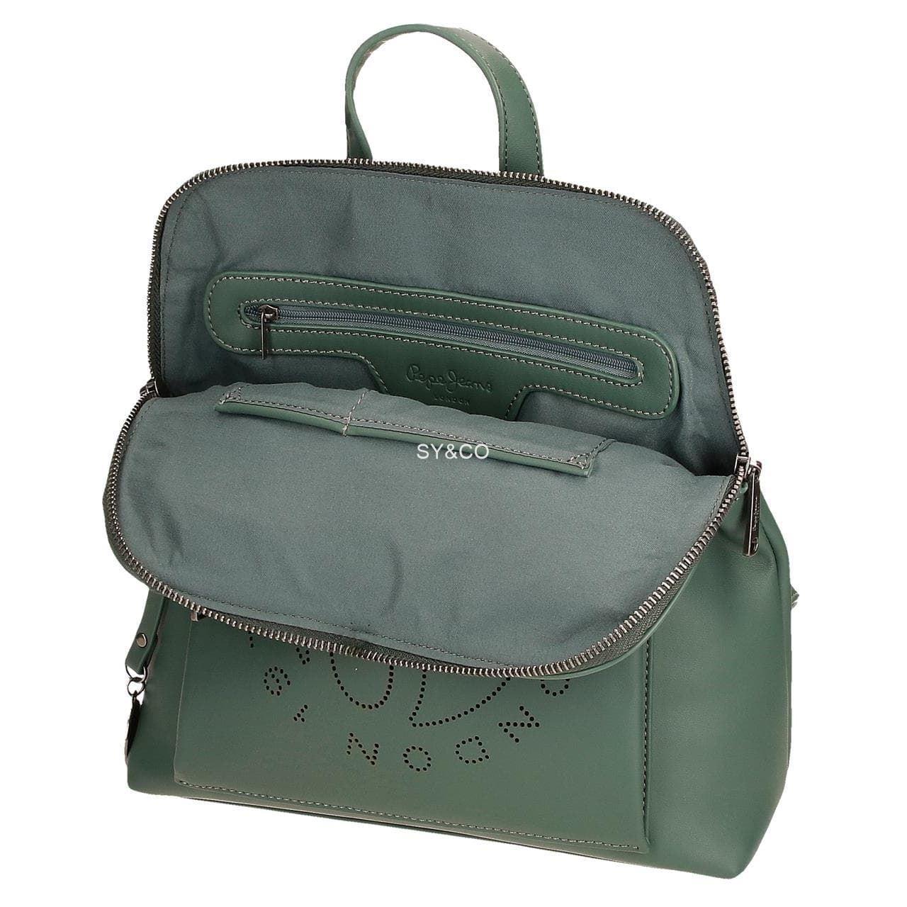 Mochila Pepe Jeans Mabel verde - Imagen 4