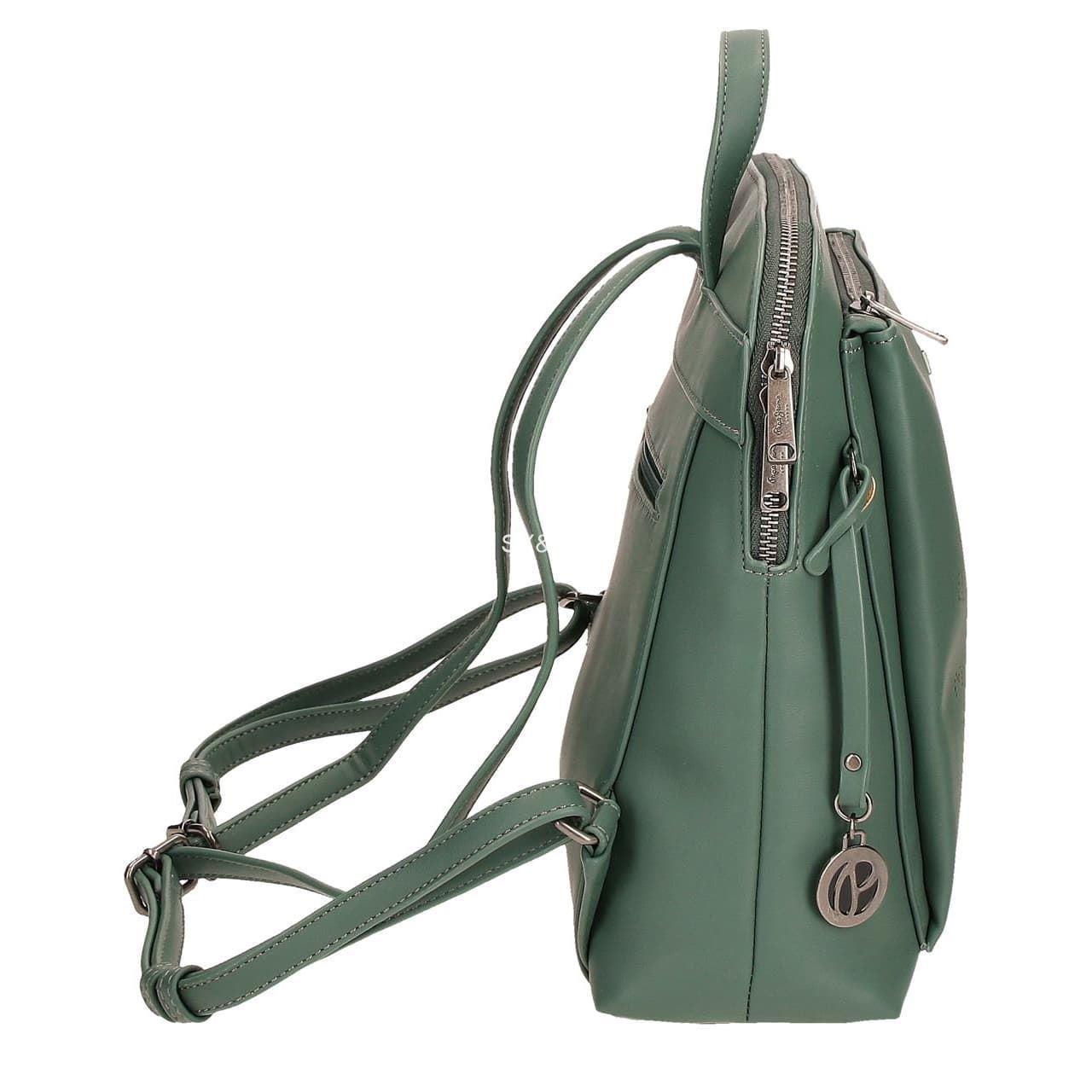 Mochila Pepe Jeans Mabel verde - Imagen 5