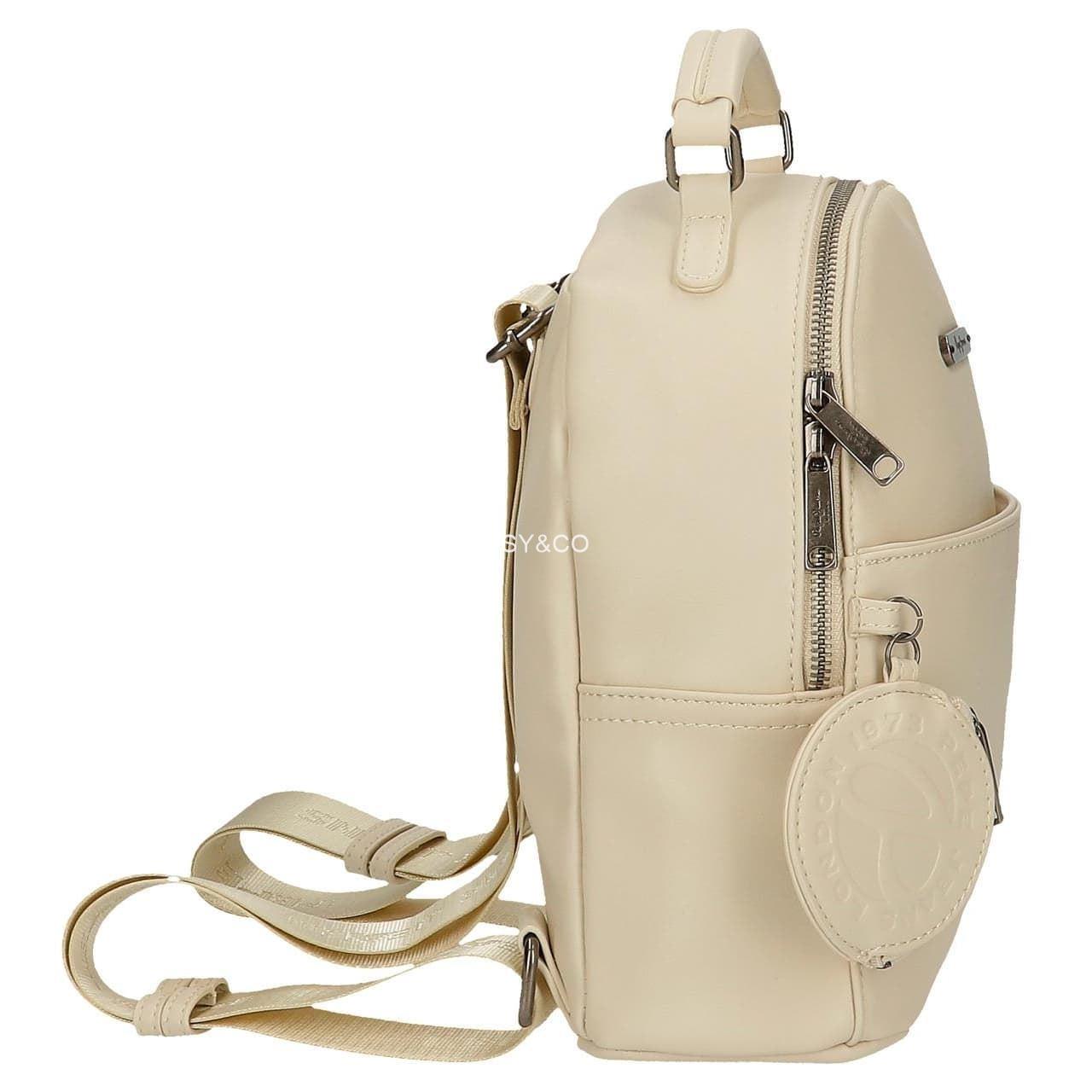 Mochila Pepe Jeans Salma beige - Imagen 3