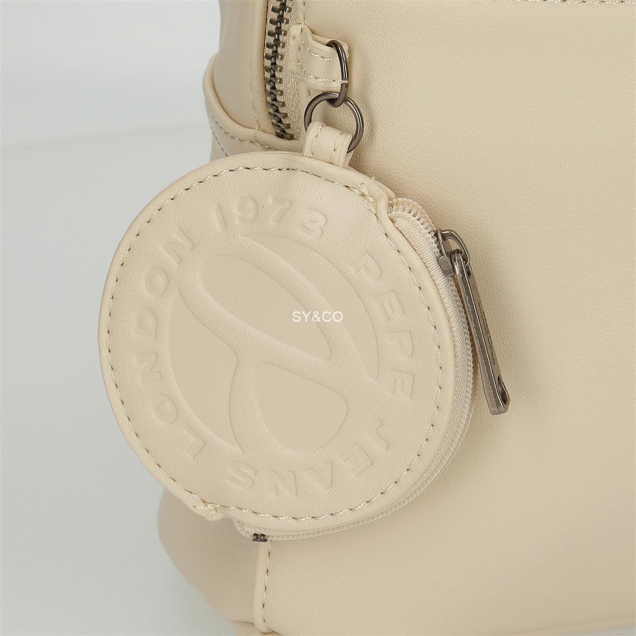 Mochila Pepe Jeans Salma beige - Imagen 5