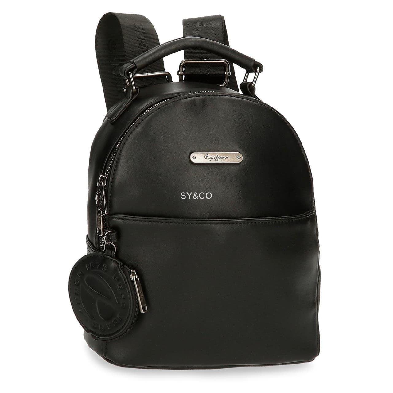 Mochila Pepe Jeans Salma negro - Imagen 1