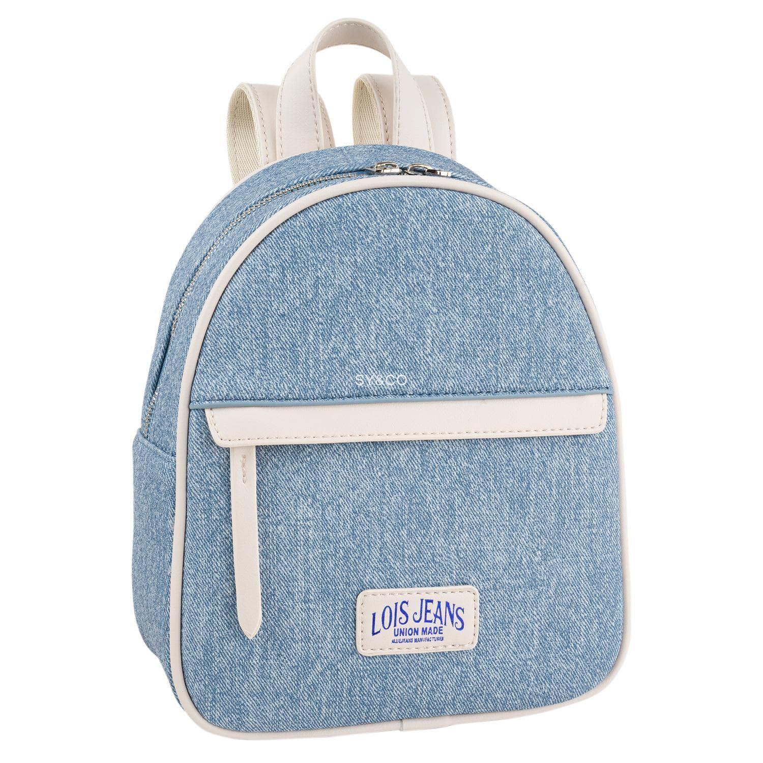 Mochila tipo jeans pequeña Lois Kelly - Imagen 1