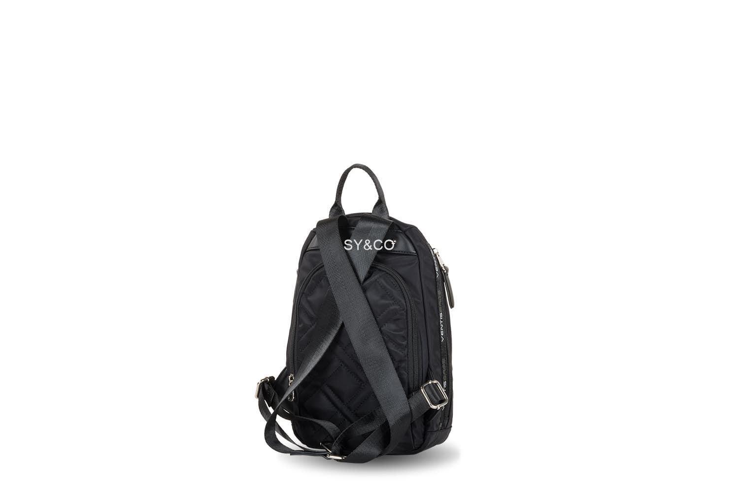 Mochila Ventis antirrobo nylon negra - Imagen 2