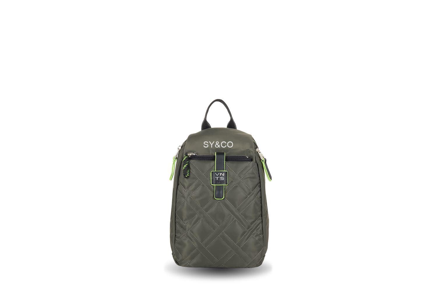 Mochila Ventis nylon antirrobo verde - Imagen 1