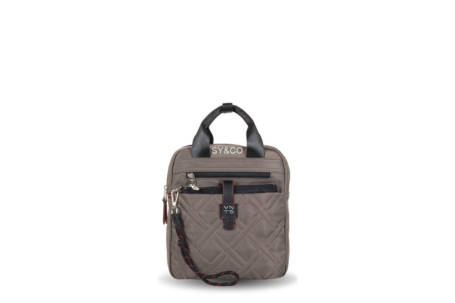 Mochila Ventis nylon taupe - Imagen 1