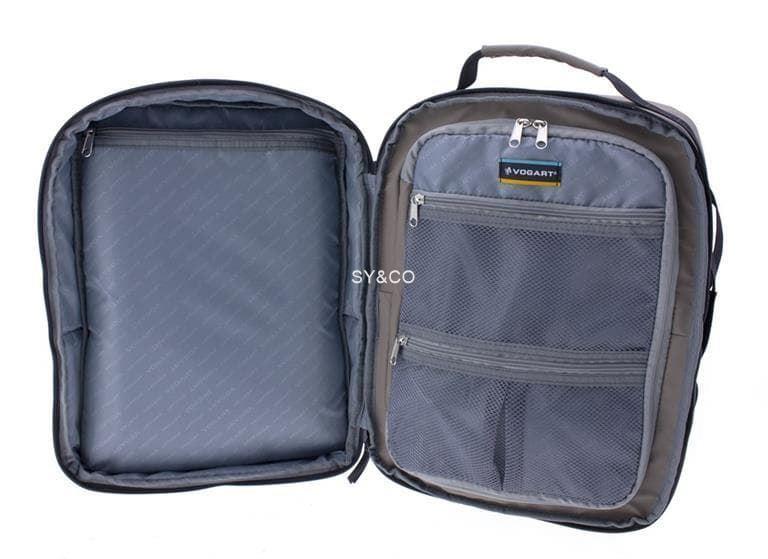 Mochila Vogart Camper apta para Vueling gris - Imagen 2